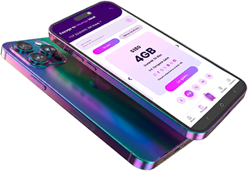 Mockup de recargas Dalefon en smartphone