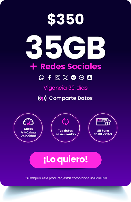 Paquete Dale 350